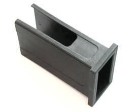 GUIDA RETTANGOLARE CON TESTA